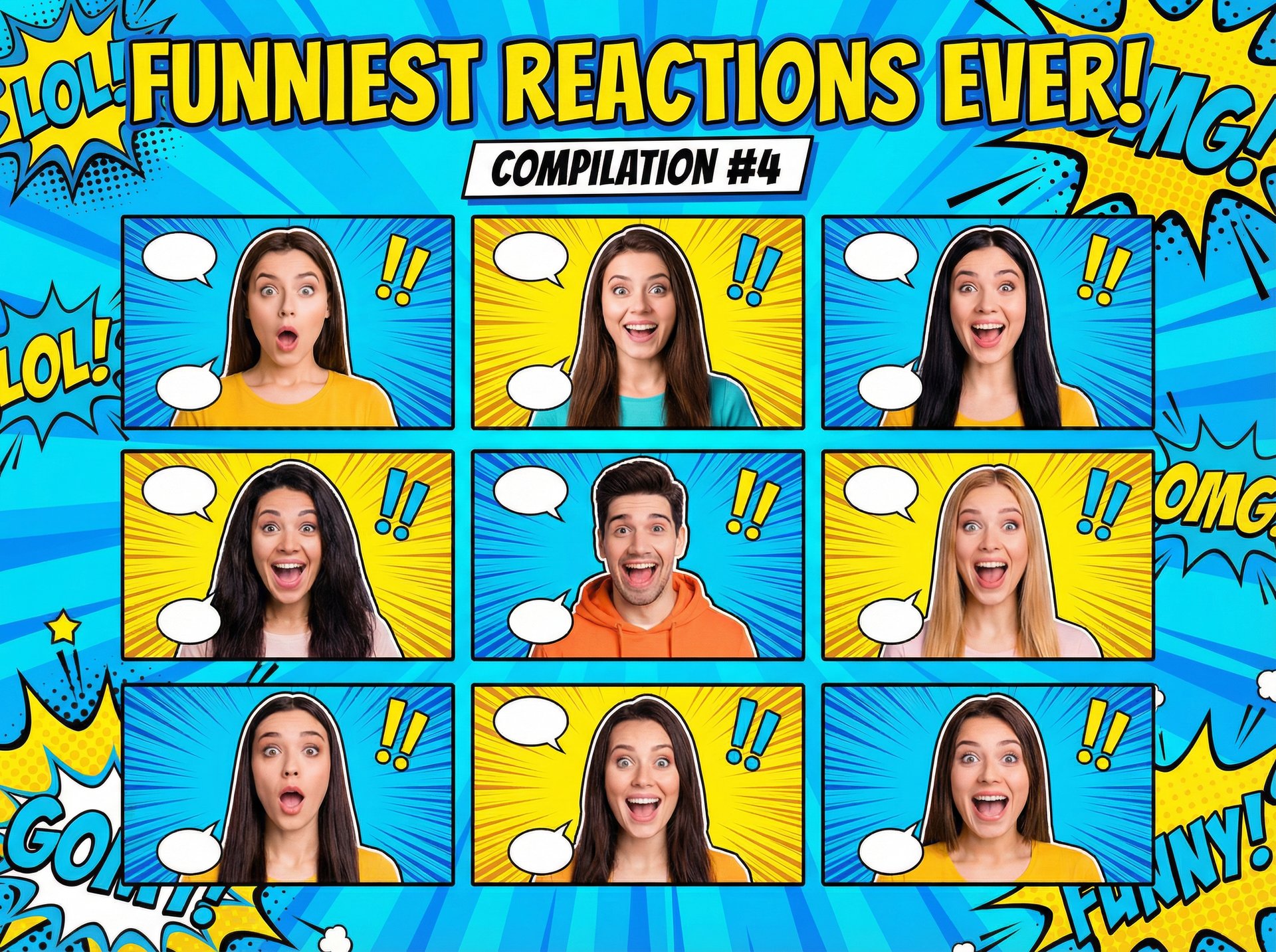 小马拉大车搞笑反应视频合集